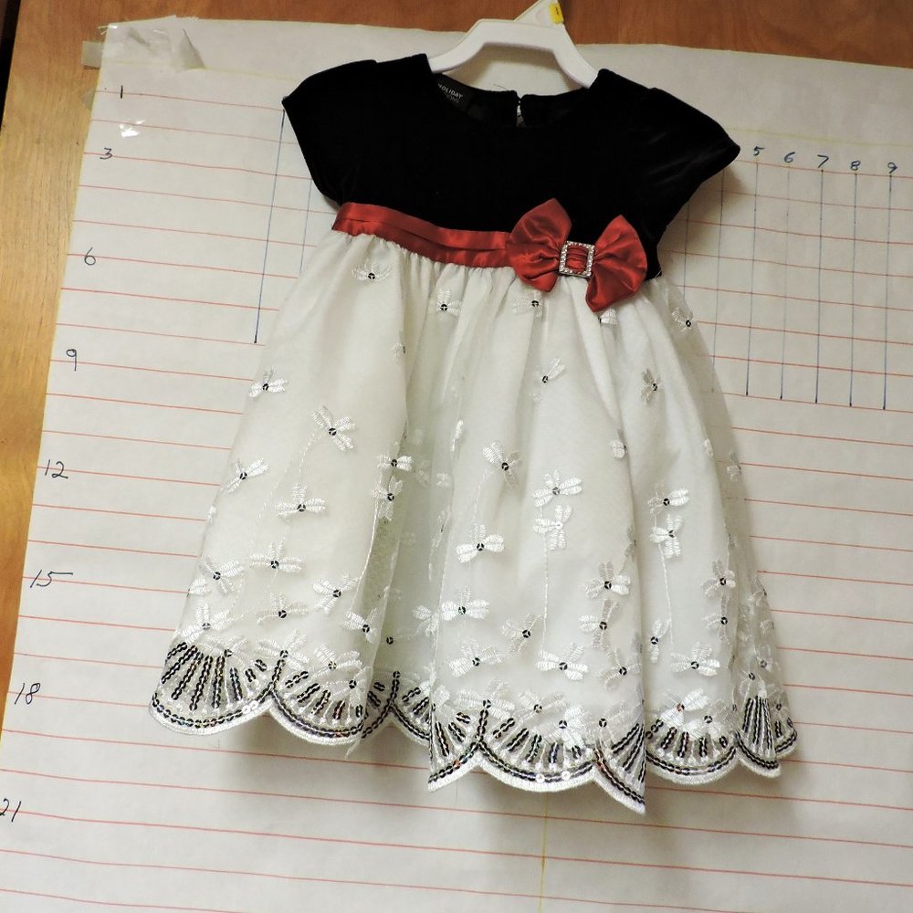 HOLIDAY EDITIONS -  little girls' fancy dress 6-9mo